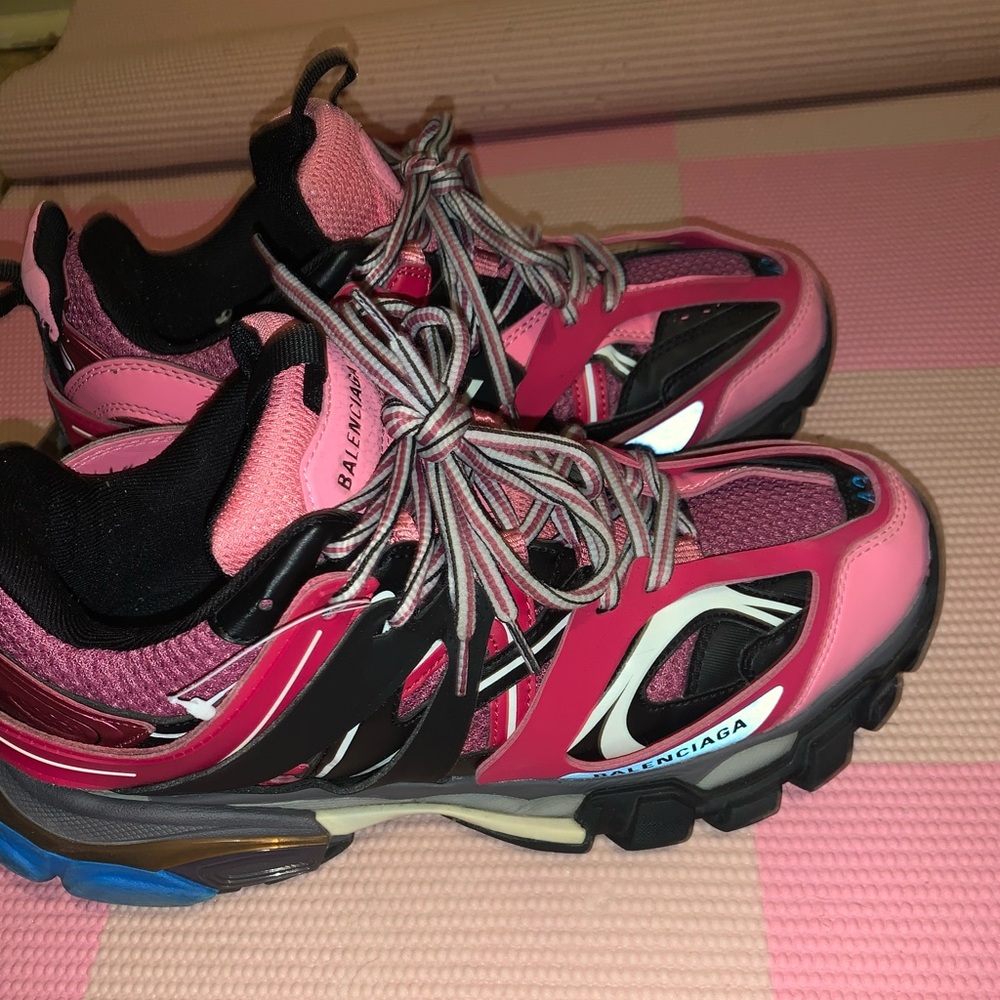 Balenciaga Men's
Sneakers -
Pink/Multi - US 10